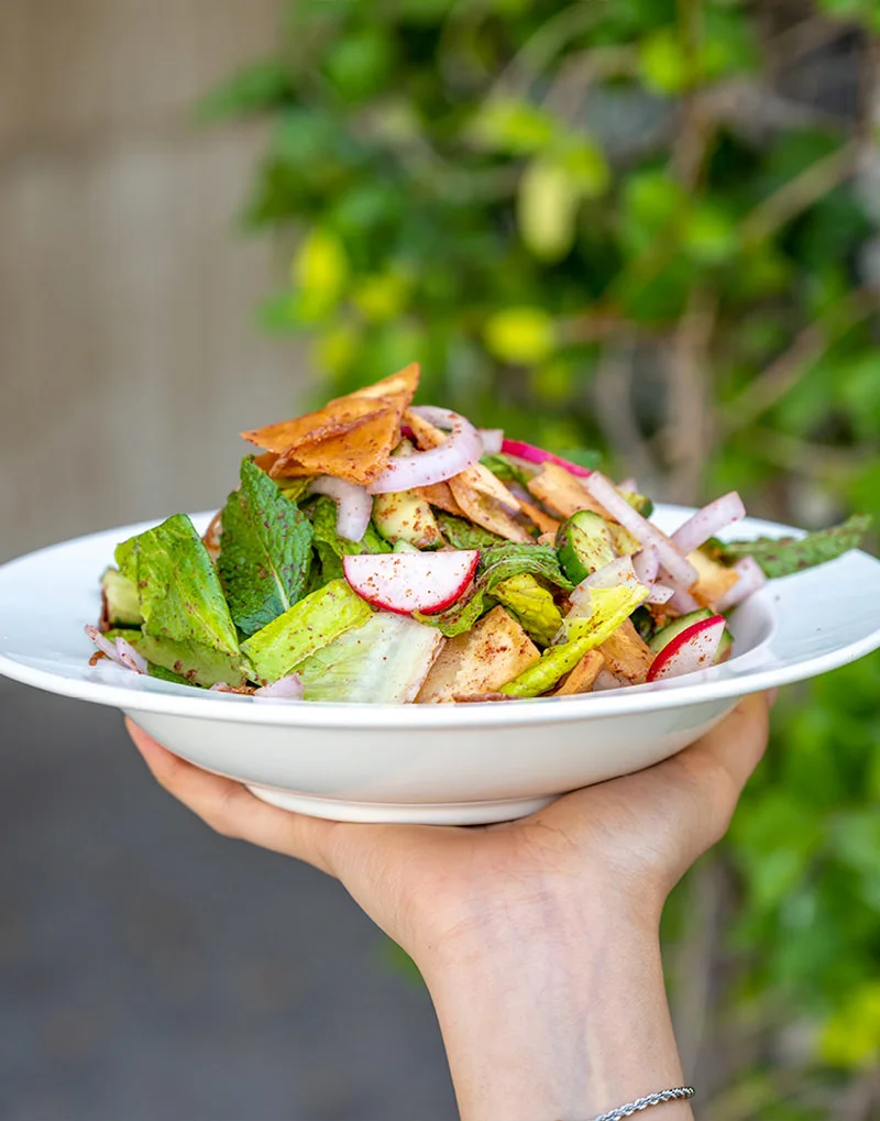 A meal from The Plant Power Company